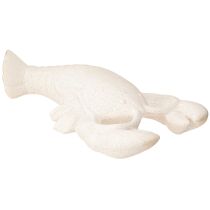 Product Maritime Decoration Ceramic Figure Lobster White 26.5×13×5cm