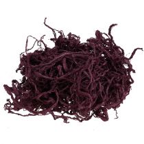 Product Mulberry cotton wool in aubergine, natural decorative material, flexible &amp; versatile, 150g