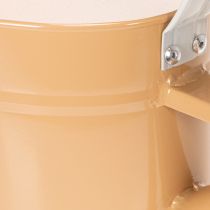 Product Metal decorative watering can, vintage look, light brown, 52.5cm - planter for table decoration &amp; summer decoration