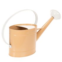 Product Metal decorative watering can, vintage look, light brown, 52.5cm - planter for table decoration &amp; summer decoration
