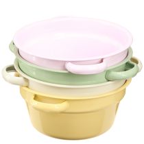 Product Metal decorative bowl, pastel colored, Ø17cm H8cm, 4 pieces