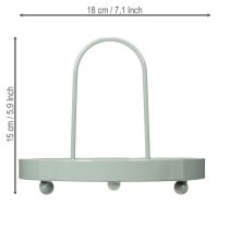 Product Decorative tray for use in the kitchen and to decorate the dining table, high handle, 18cm