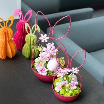 Product Bunny Planter Bowl for Spring and Easter decor – Living room, kitchen, garden 33cm