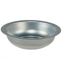 Product Metal bowl used look bowl silver metal Ø31.5cm H8cm