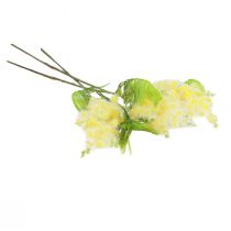 Product Artificial plant silver acacia mimosa yellow flowering 53cm 3pcs