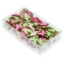 Product Mini wood litter decoration 2cm pastel assorted 144 pcs