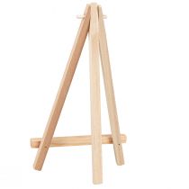 Product Mini easel card holder wood natural 11x19cm 6 pcs