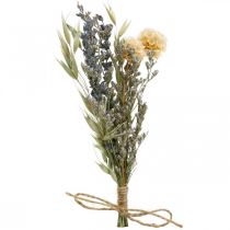 Mini bouquet of dried flowers boho, dried flowers floristry L22cm