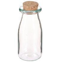 Product Mini vases glass vases with corks H13.5cm Ø5.5cm 6pcs