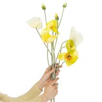 Product Artificial poppy decoration for living rooms and offices, 95cm