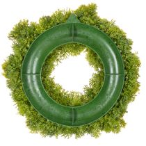 Product Artificial moss wreath, decorative for table or door, 28cm