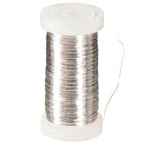 Product Myrtle wire, silver, 0.30mm, 100g, craft wire, decoration, DIY, wedding