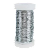 Myrtle wire silver galvanized 0.37mm 100g