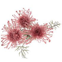 Product Artificial flower pincushion protea flowering branch 65cm 3pcs