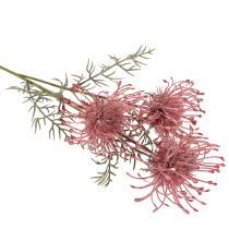 Product Artificial flower pincushion protea flowering branch 65cm 3pcs