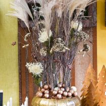 Pincushion artificial flowers exotic protea leucospermum cream 73cm 3pcs