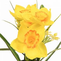 Daffodil in a pot daffodil yellow artificial flower H21cm