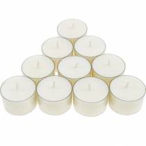 PURE Nature Lights tealights rapeseed wax natural burn time 7 hours 18pcs