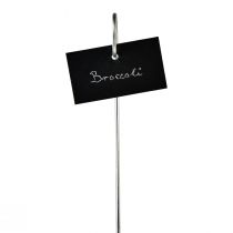 Product Natural slate plugs plant signs black 25cm