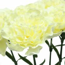 Product Artificial Carnation White 6 pcs