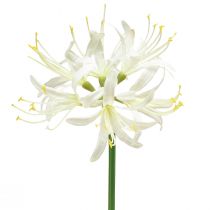 Product Nerine Guernsey Lily Artificial Flower White Yellow Ø15cm L65cm