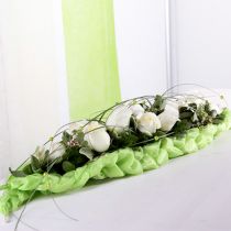 Floral foam brick table decoration green 22cm x 7cm x 5cm 10pcs