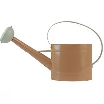 Product Metal decorative watering can, vintage look, light brown, 52.5cm - planter for table decoration &amp; summer decoration