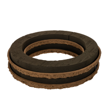 Product Floral foam ring OASIS® Renewal® Floral Foam Biolit® 45cm 2pcs