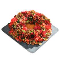 Product Floral foam ring with bowl green Ø30cm H4.5cm 2 pcs