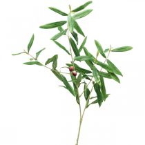 Artificial olive branch decorative branch with olives 100cm