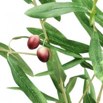Artificial olive branch decorative branch with olives 100cm