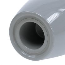 Product Orchid pot glossy Ø12.5cm grey 1 pc