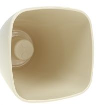 Product Orchid pot glossy Ø12.5cm sand 1 pc