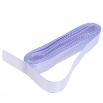 Product Deco ribbon gift ribbon purple ribbon selvedge 15mm 3m