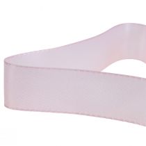 Product Deco ribbon gift ribbon pink ribbon selvedge 25mm 3m