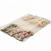 Product Easter bunny wood, flower plugs Easter, bunny plugs 8.5cm 12pcs