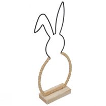 Easter bunny table decoration Easter wire boho decoration bunny 32cm