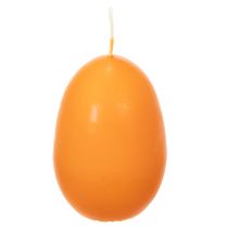 Product Egg-shaped candle for Easter decoration, perfect Easter atmosphere in the house, 9cm, 20h, 6 pieces