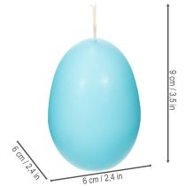 Product Easter Egg Candle - Festive design idea for a joyful Easter celebration - 9cm - 20h - 6pcs