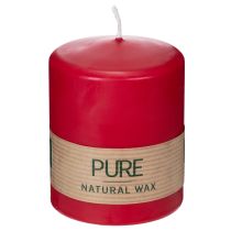 Product Order the PURE natural wax candle for a relaxed living room atmosphere (9cm).