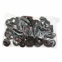 Product Dry decoration Palm Male wine red 25 pieces