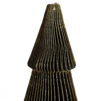 Product Paper Christmas Tree Fir Tree Small Black H30cm