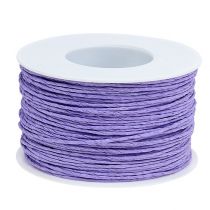 Product Paper cord wire wrapped Ø2mm 100m lavender