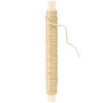 Product Paper cord wire wrapped Ø0.8mm 22m nature