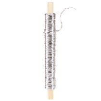 Product Paper cord wire wrapped Ø0.8mm 22m silver