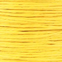 Product Paper cord wire wrapped Ø2mm 100m yellow