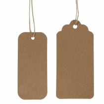 Gift tags paper sign 9.5 / 8cm 100p