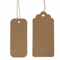Product Gift Tag Paper Sign 9.5/8cm 100 pcs