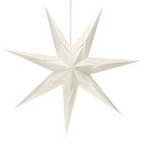 Product Decorative paper star for hanging, perfect for festive lighting