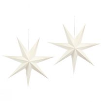 Product Paper star decorations for a festive atmosphere, for hanging